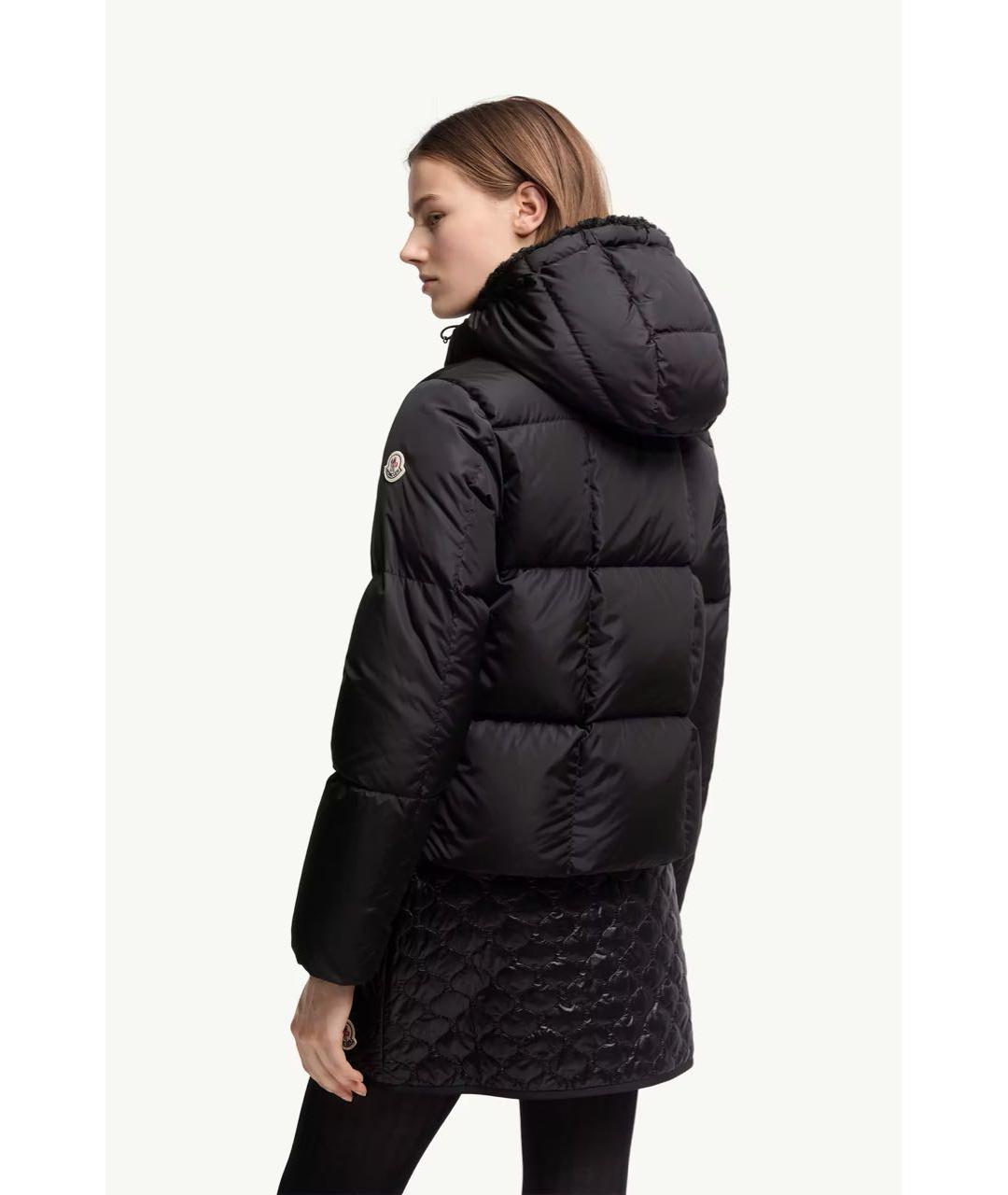 MONCLER Черная куртка, фото 4