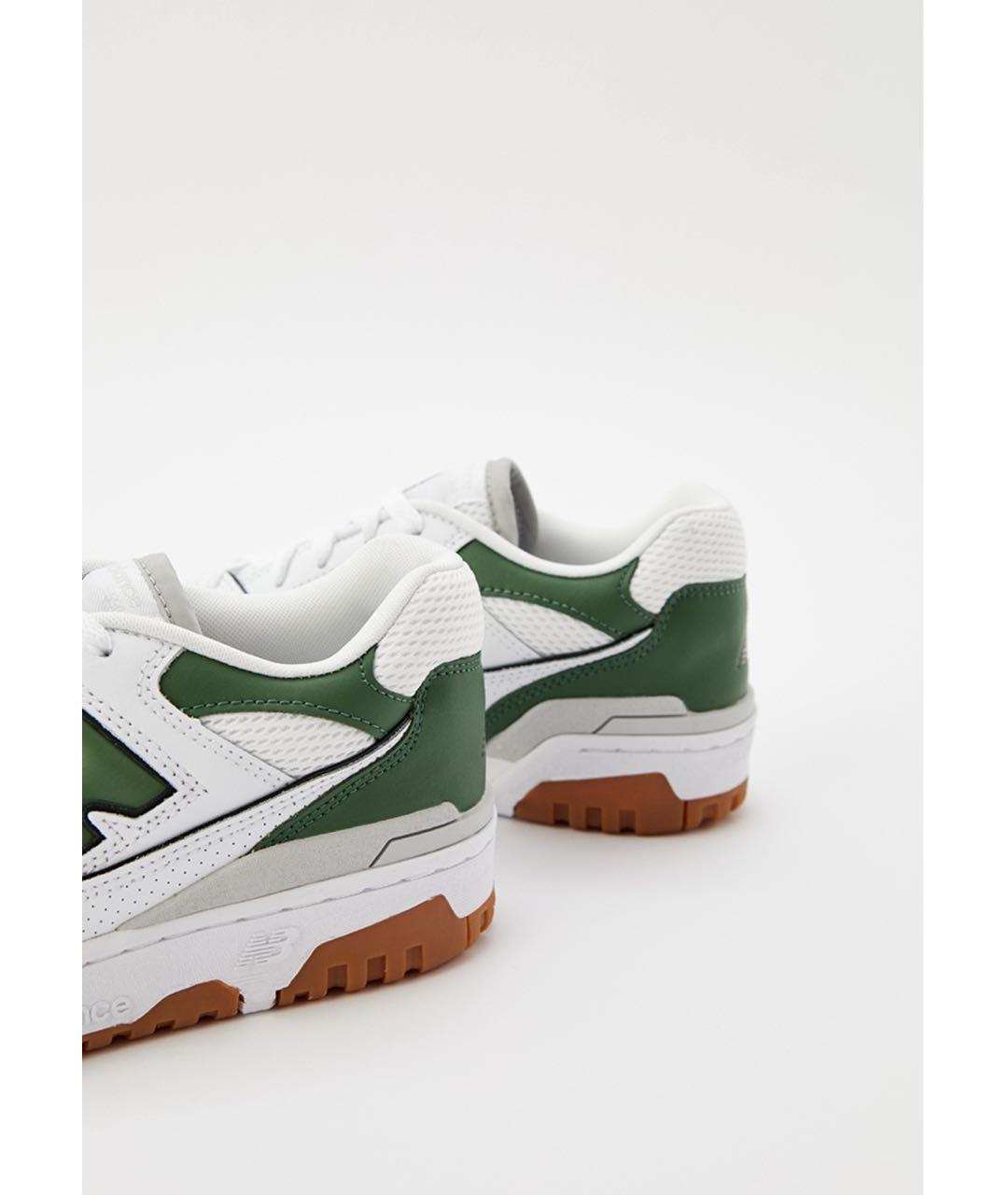 NEW BALANCE Белые кожаные кеды, фото 4