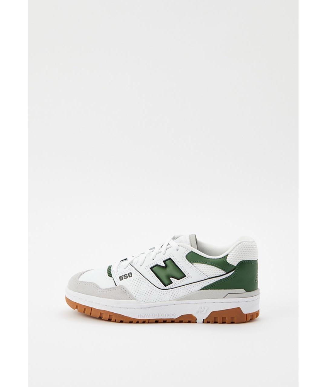 NEW BALANCE Белые кожаные кеды, фото 6