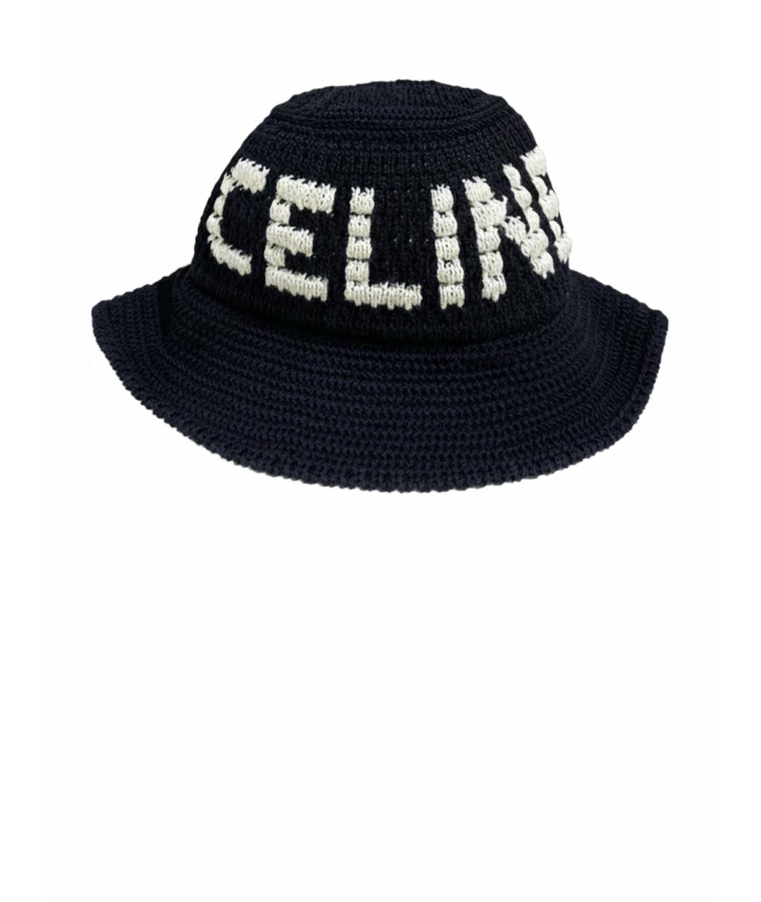 CELINE Черная панама, фото 1