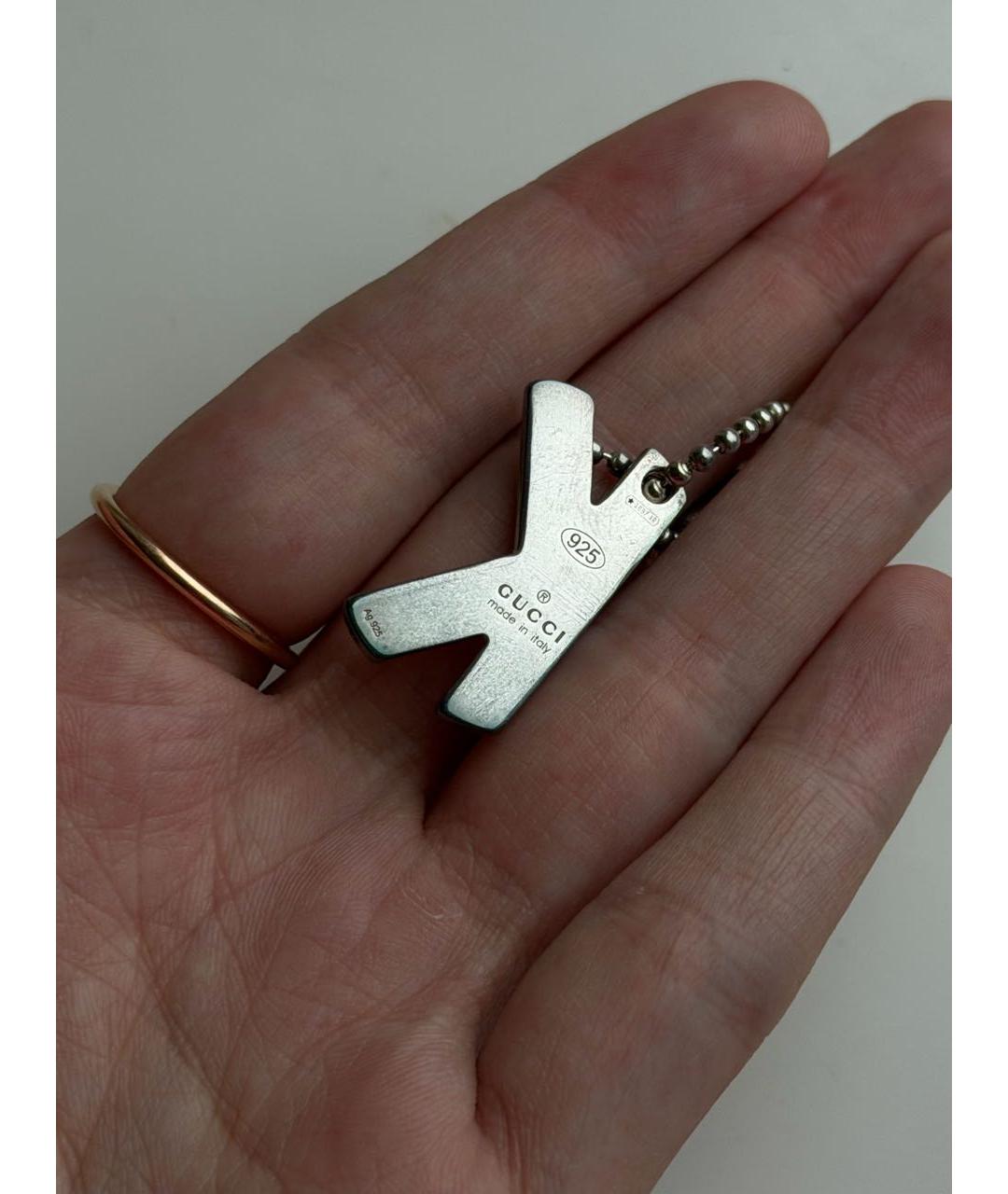 GUCCI Серебрянный брелок, фото 3
