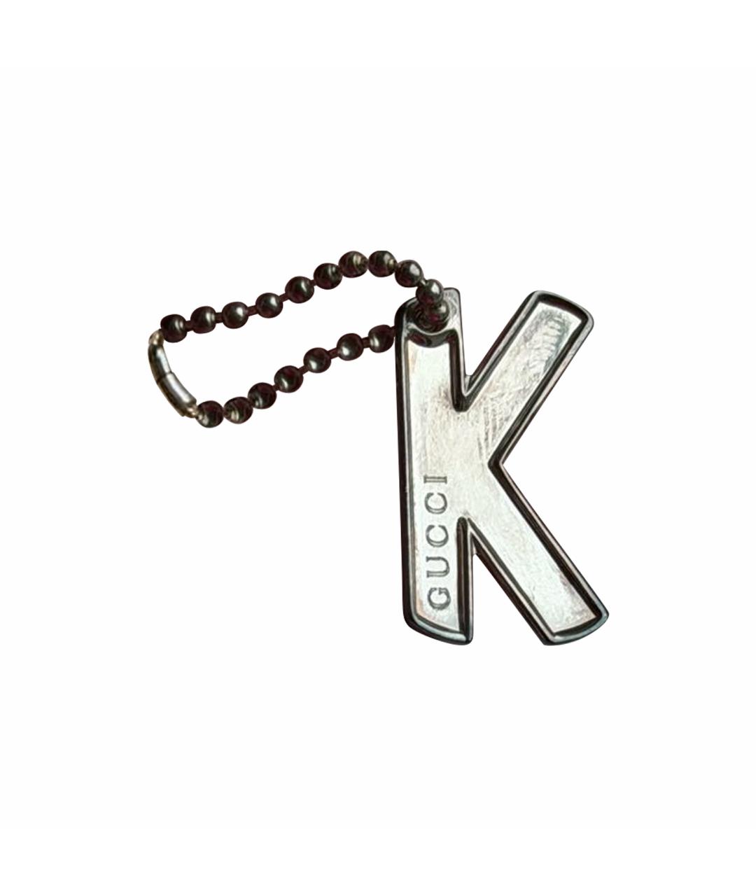 GUCCI Серебрянный брелок, фото 1