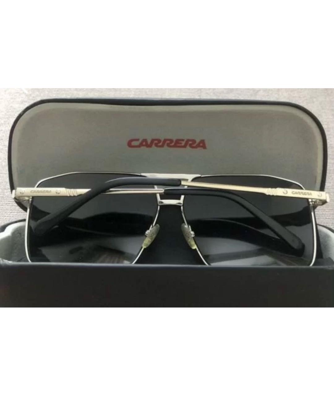 CARRERA Y CARRERA Серебряные металлические солнцезащитные очки, фото 4