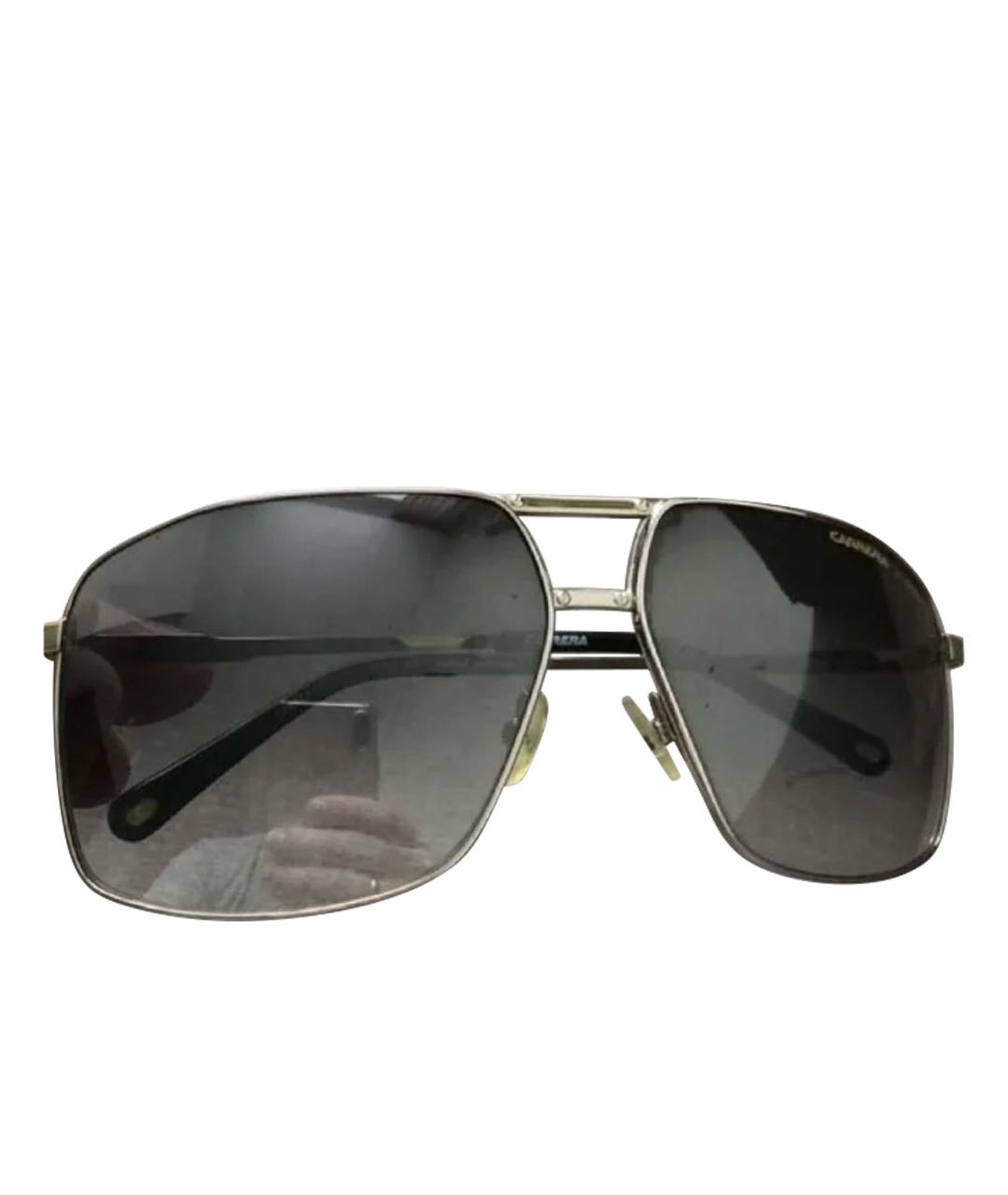 CARRERA Y CARRERA Серебряные металлические солнцезащитные очки, фото 1