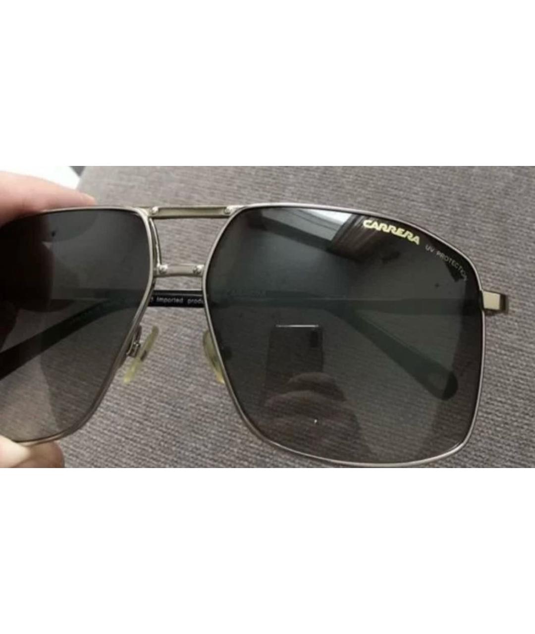 CARRERA Y CARRERA Серебряные металлические солнцезащитные очки, фото 3