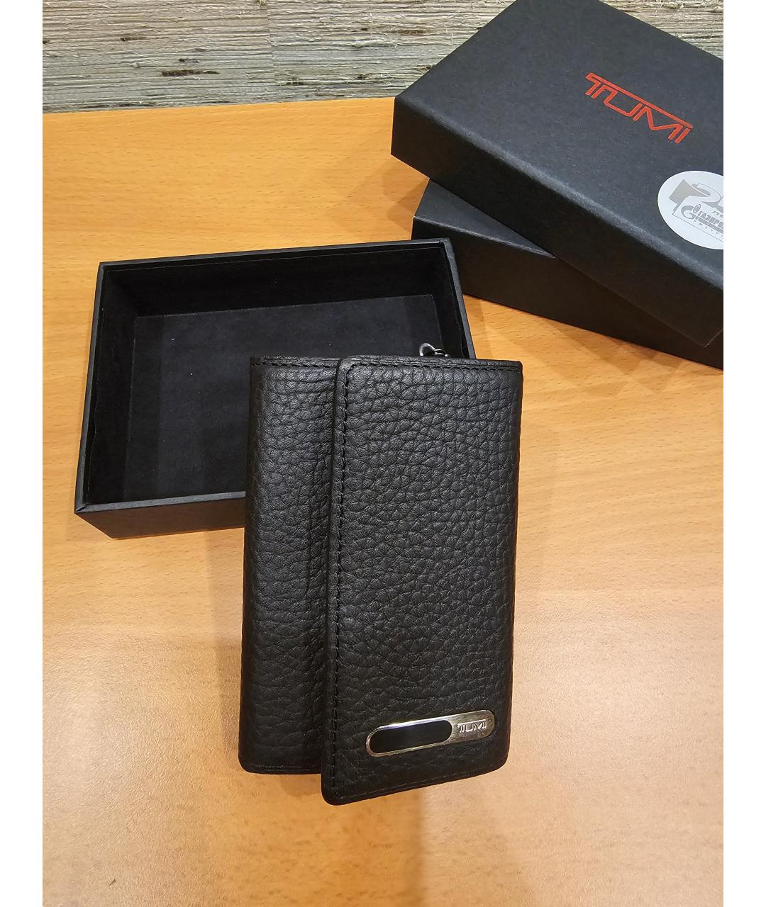 TUMI Черная ключница, фото 4