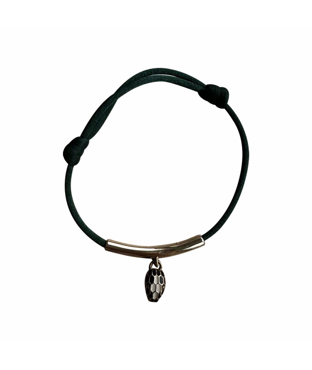 BVLGARI Зеленый латунный браслет, фото 1