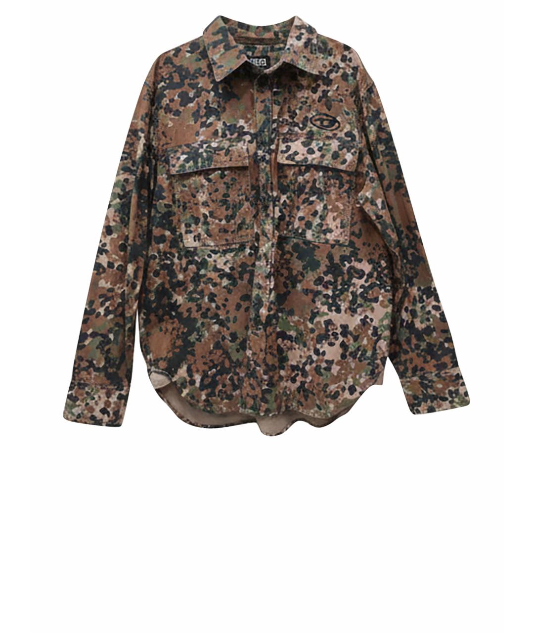 DIESEL Хлопковая кэжуал рубашка, фото 1