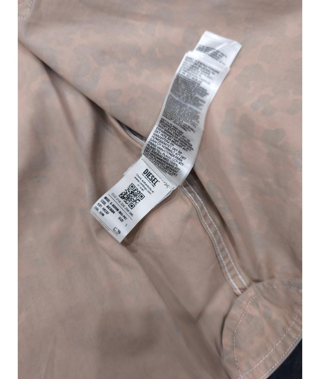 DIESEL Хлопковая кэжуал рубашка, фото 4