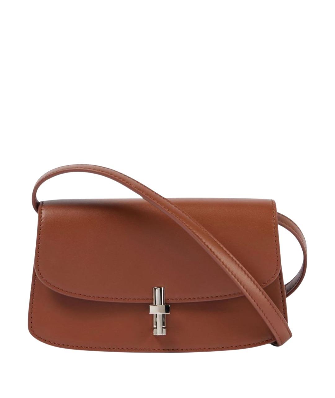 THE ROW Коричневая кожаная сумка через плечо, фото 1