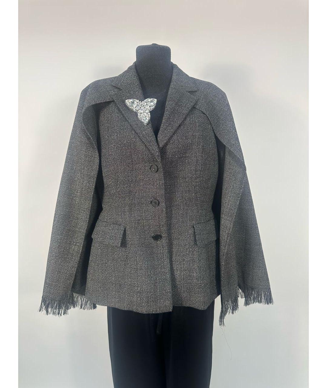 CHRISTIAN DIOR Мульти жакет/пиджак, фото 5