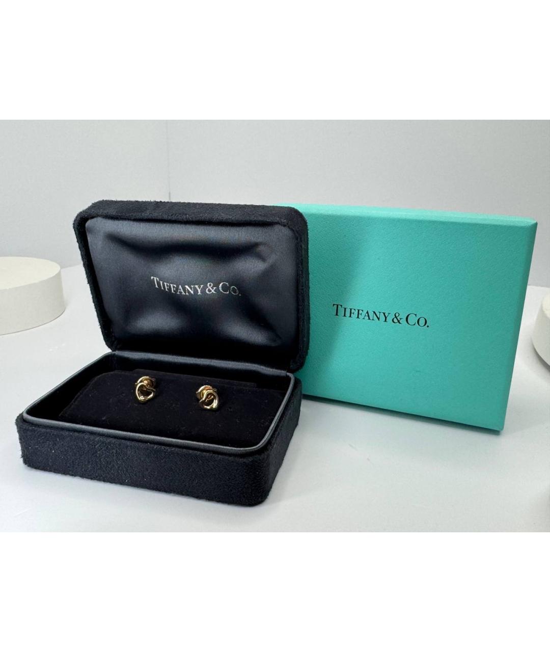 TIFFANY&CO Золотые серьги из розового золота, фото 7