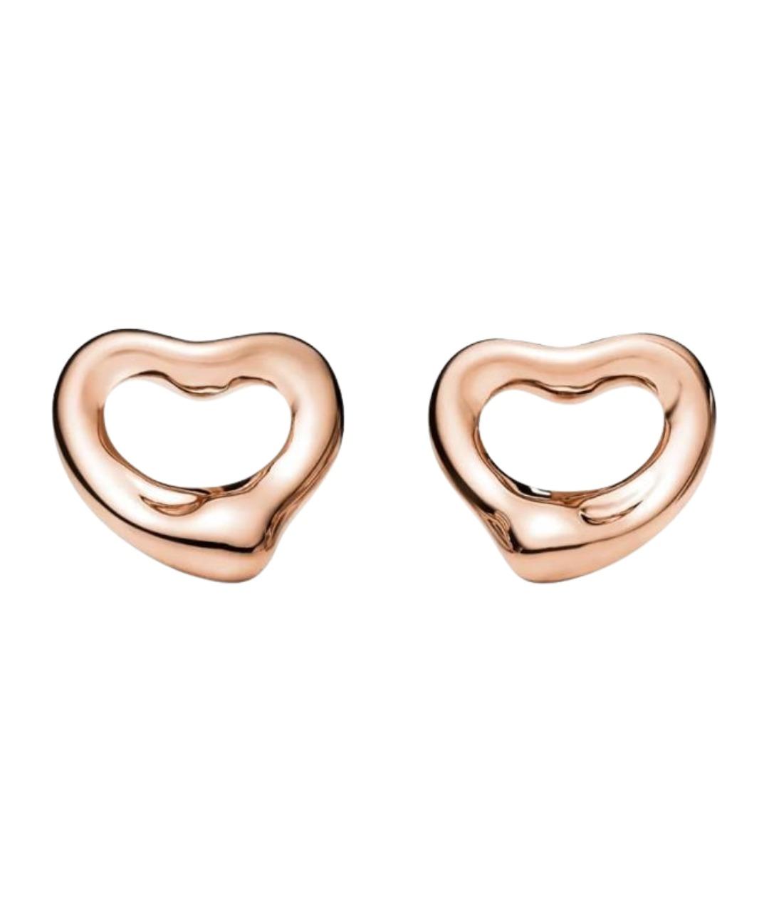 TIFFANY&CO Золотые серьги из розового золота, фото 1