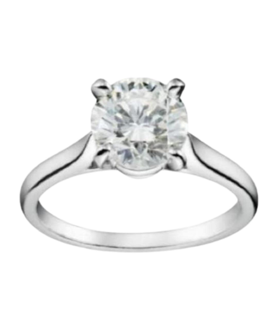 CARTIER Серебряное платиновое кольцо, фото 1