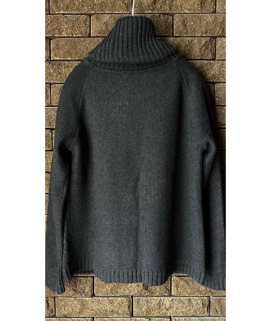 BLUGIRL Серый шерстяной джемпер / свитер, фото 2