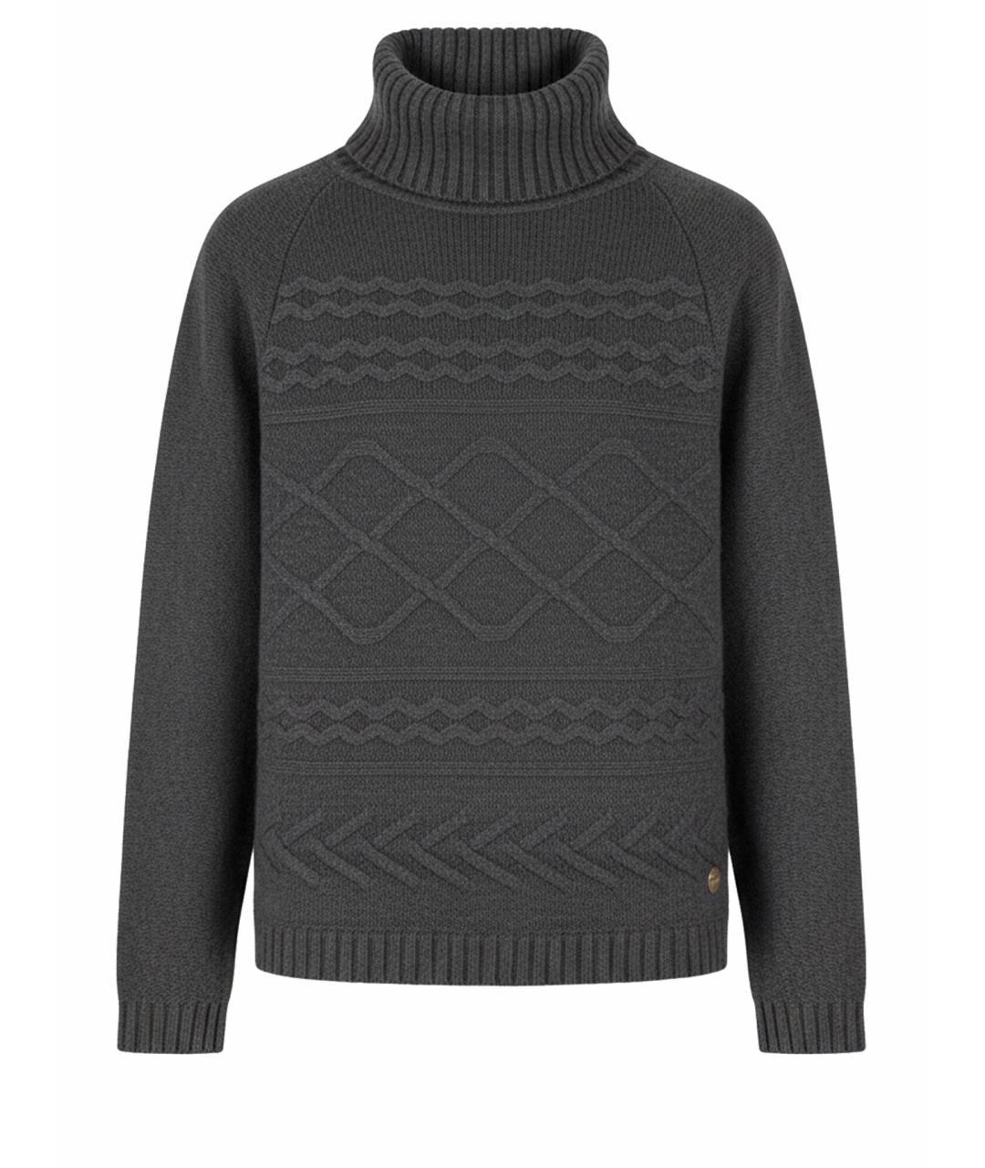 BLUGIRL Серый шерстяной джемпер / свитер, фото 1