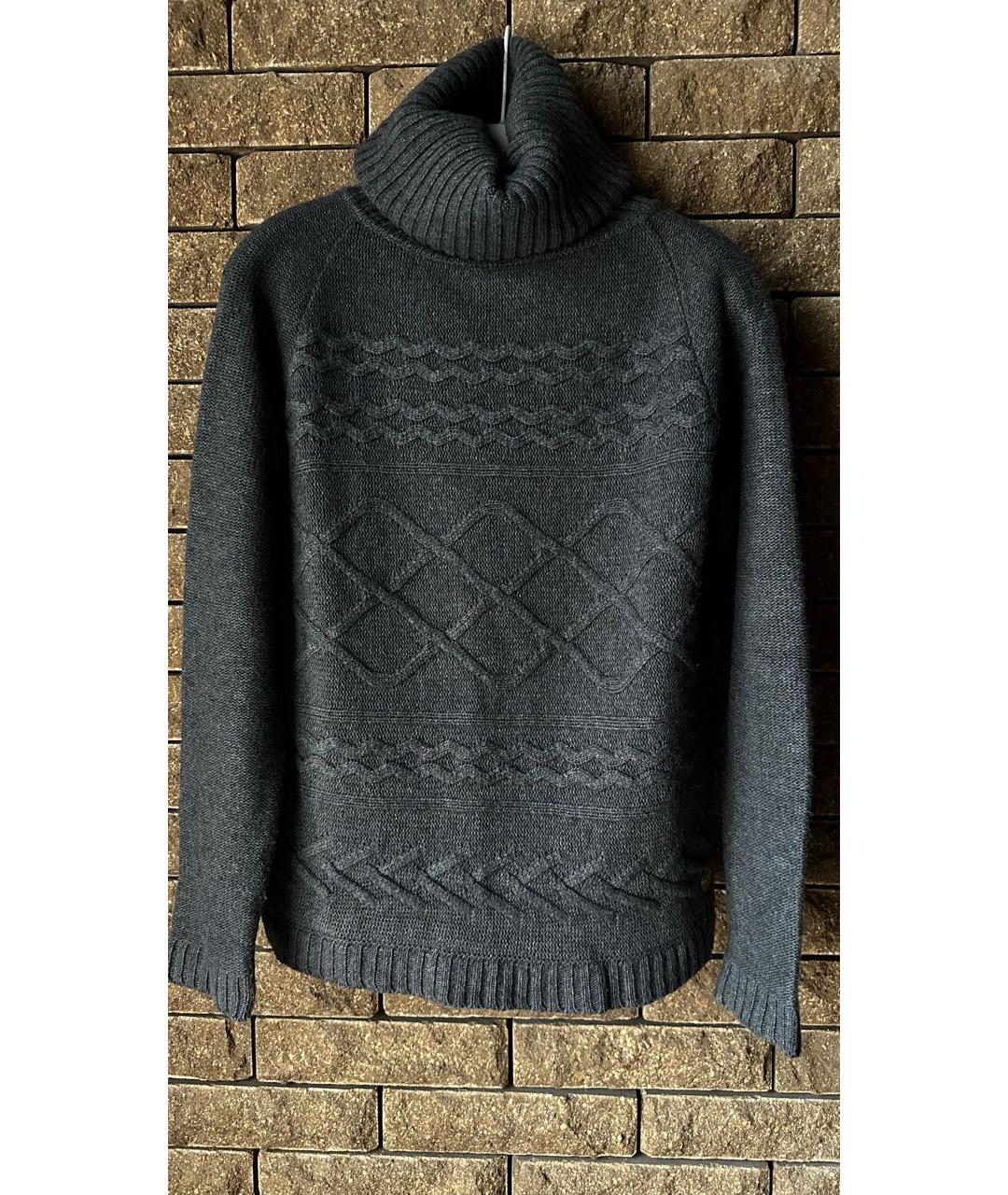 BLUGIRL Серый шерстяной джемпер / свитер, фото 6