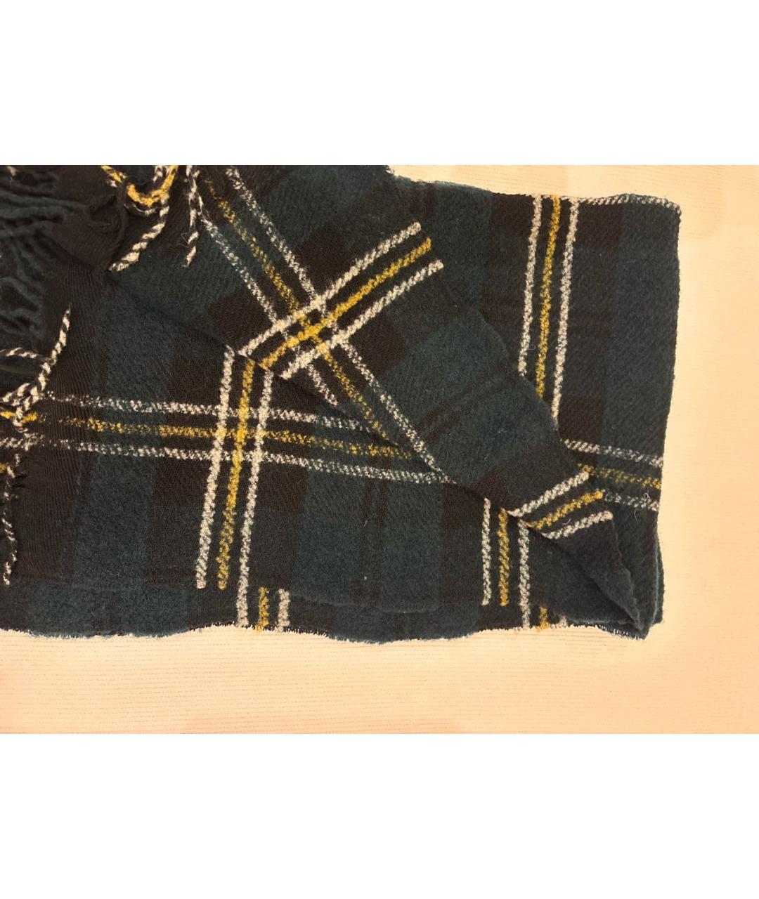 ISABEL MARANT ETOILE Черный шерстяной шарф, фото 2