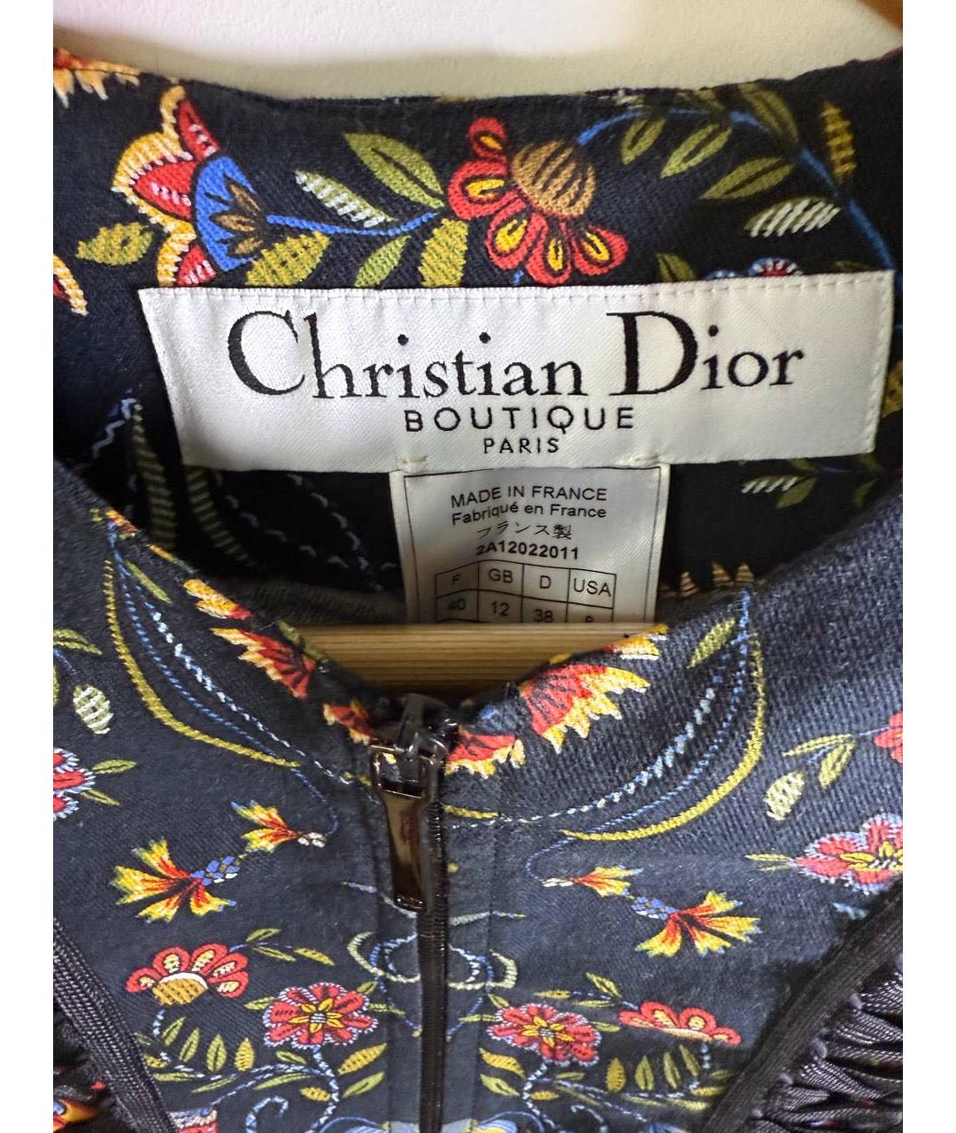 CHRISTIAN DIOR Хлопковый жакет/пиджак, фото 3