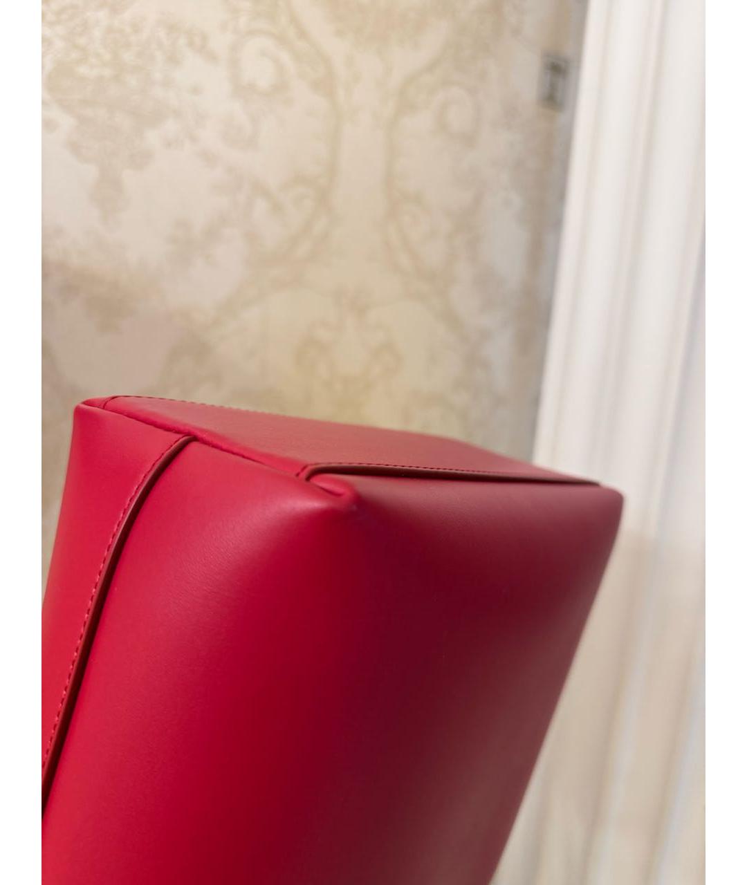DOLCE&GABBANA Красная кожаная сумка через плечо, фото 6