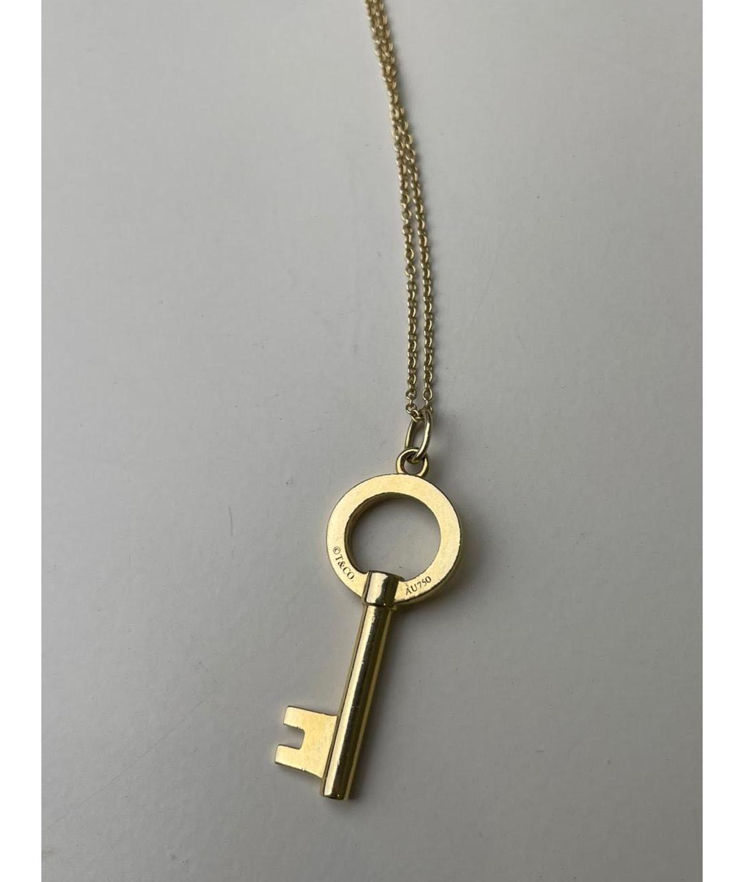 TIFFANY&CO Золотое колье из желтого золота, фото 7