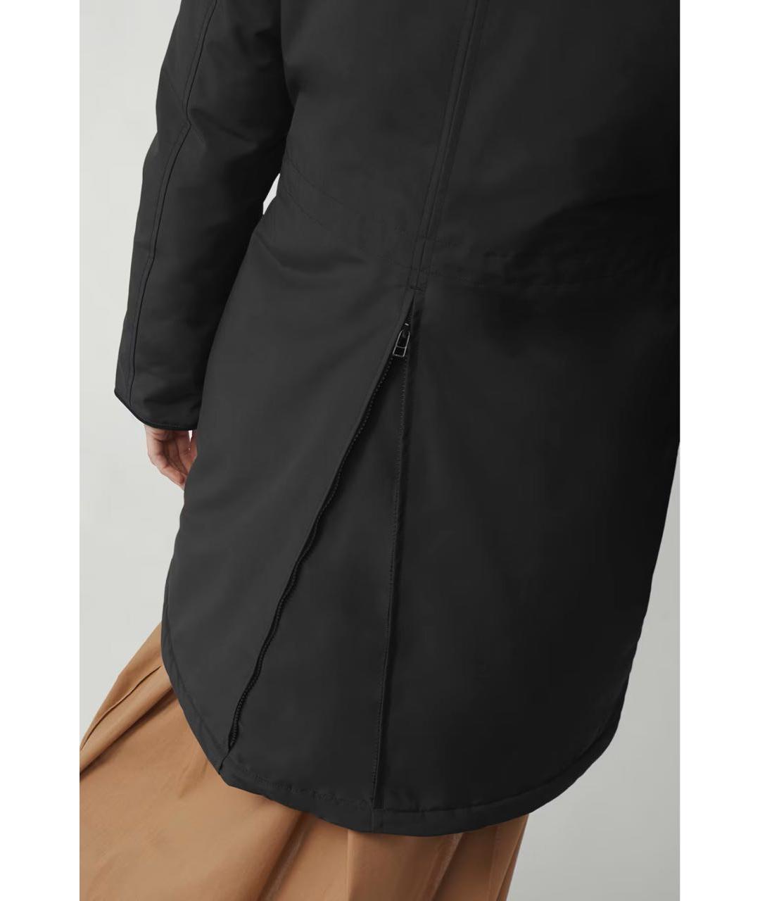 CANADA GOOSE Черная полиэстеровая парка, фото 3