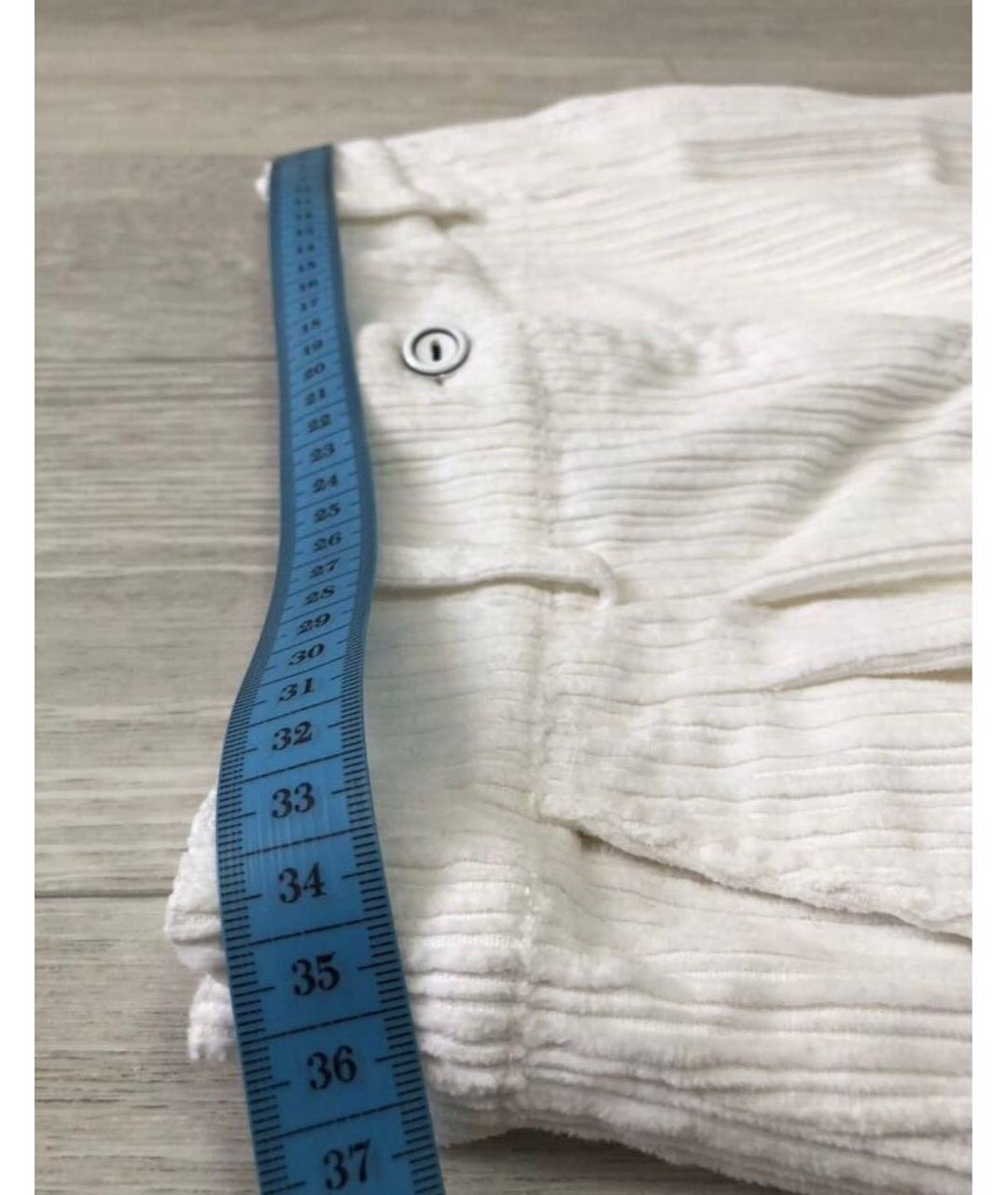 DOLCE&GABBANA Белые хлопковые брюки и шорты, фото 6