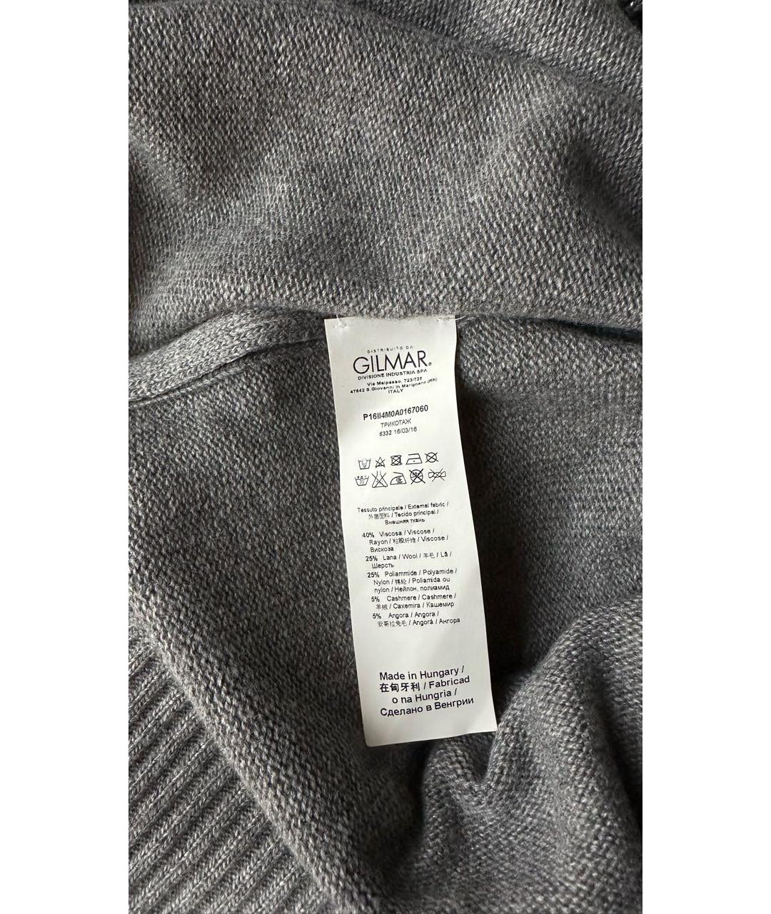 ICEBERG Серебрянный вискозный джемпер / свитер, фото 7