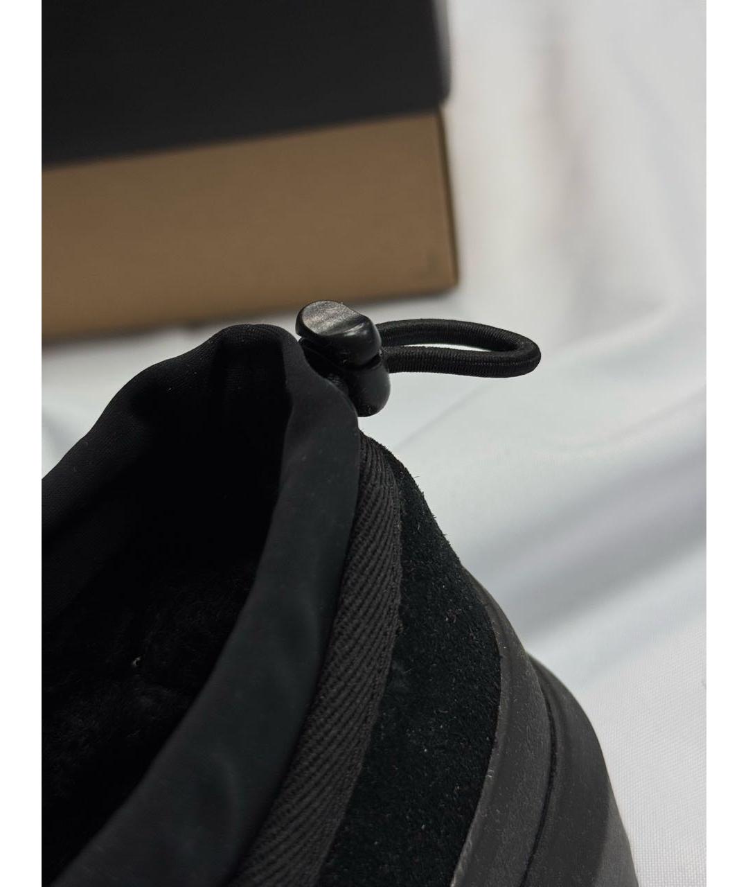 UGG AUSTRALIA Черные замшевые низкие ботинки, фото 6