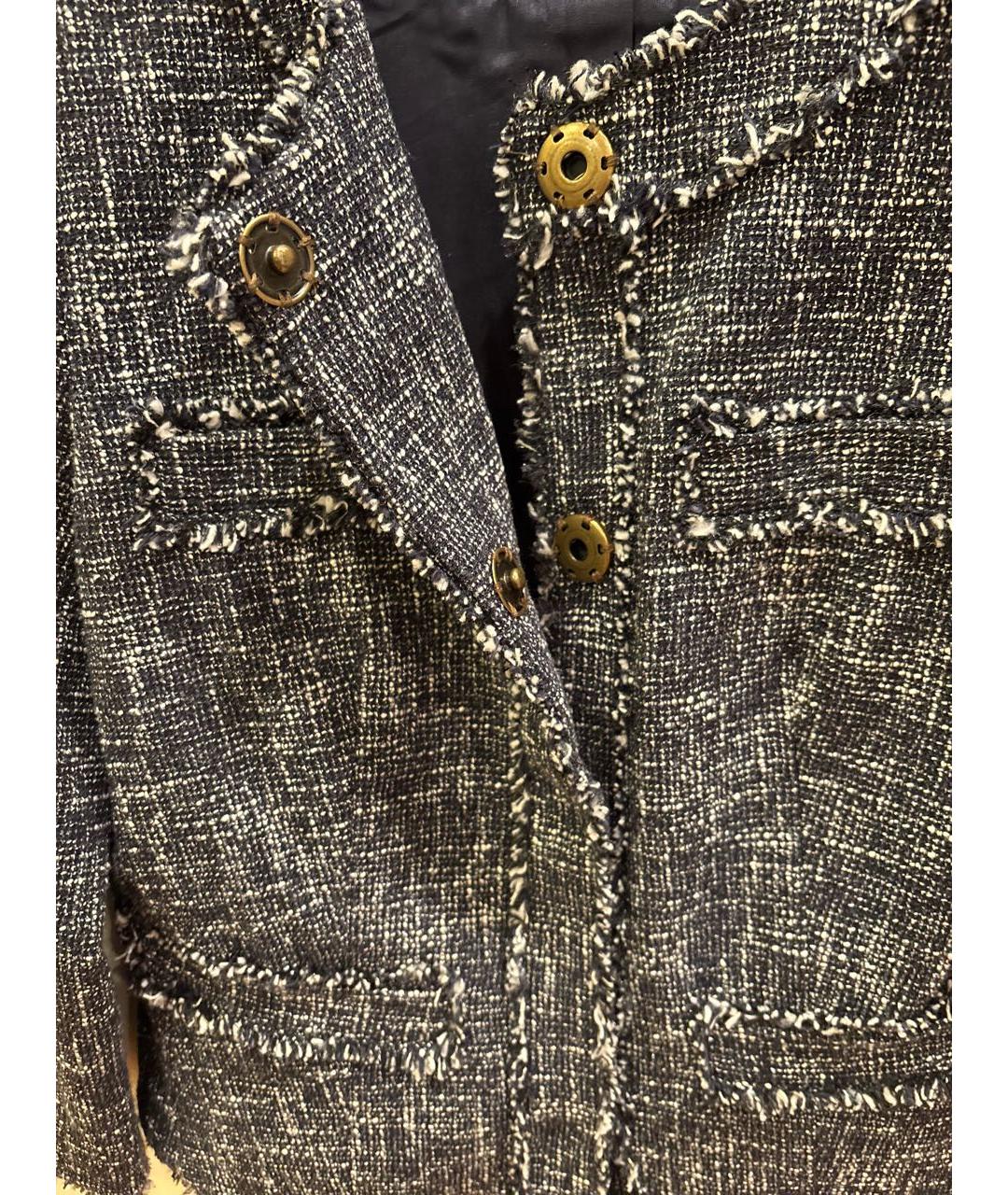 MICHAEL KORS Синий хлопковый жилет, фото 4