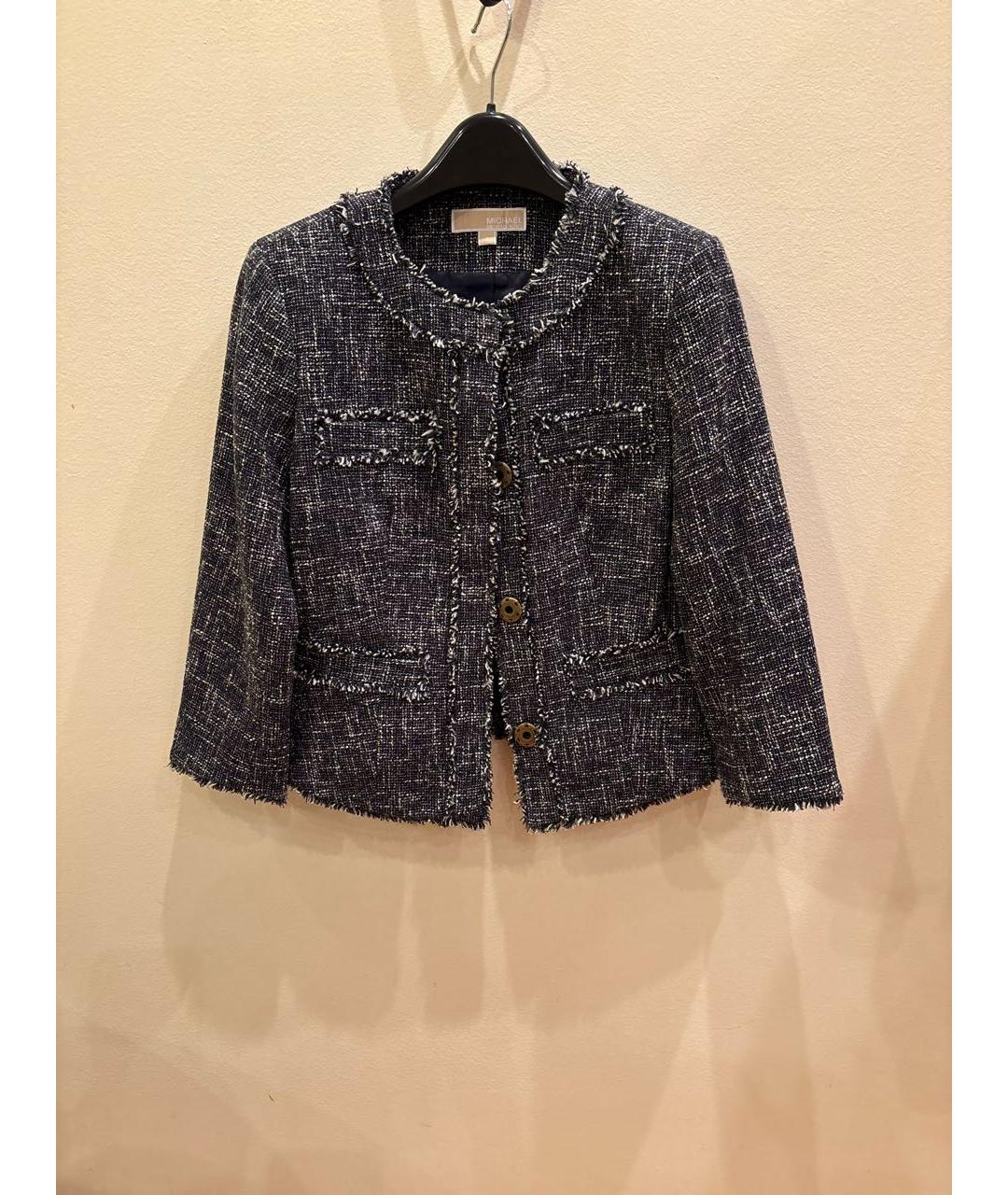 MICHAEL KORS Синий хлопковый жилет, фото 5