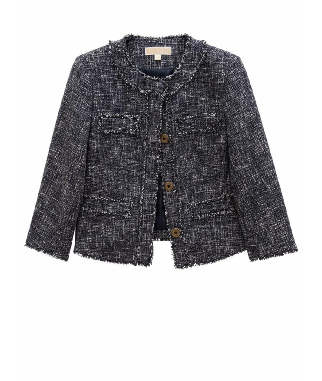 MICHAEL KORS Синий хлопковый жилет, фото 1