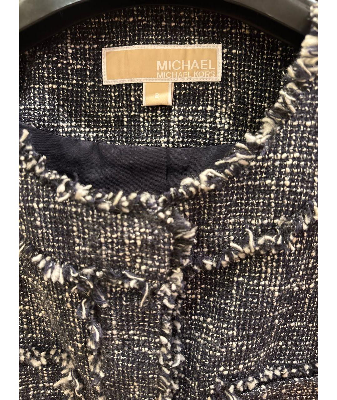 MICHAEL KORS Синий хлопковый жилет, фото 3