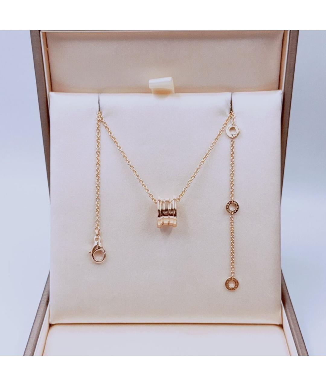 BVLGARI Розовое колье из розового золота, фото 2