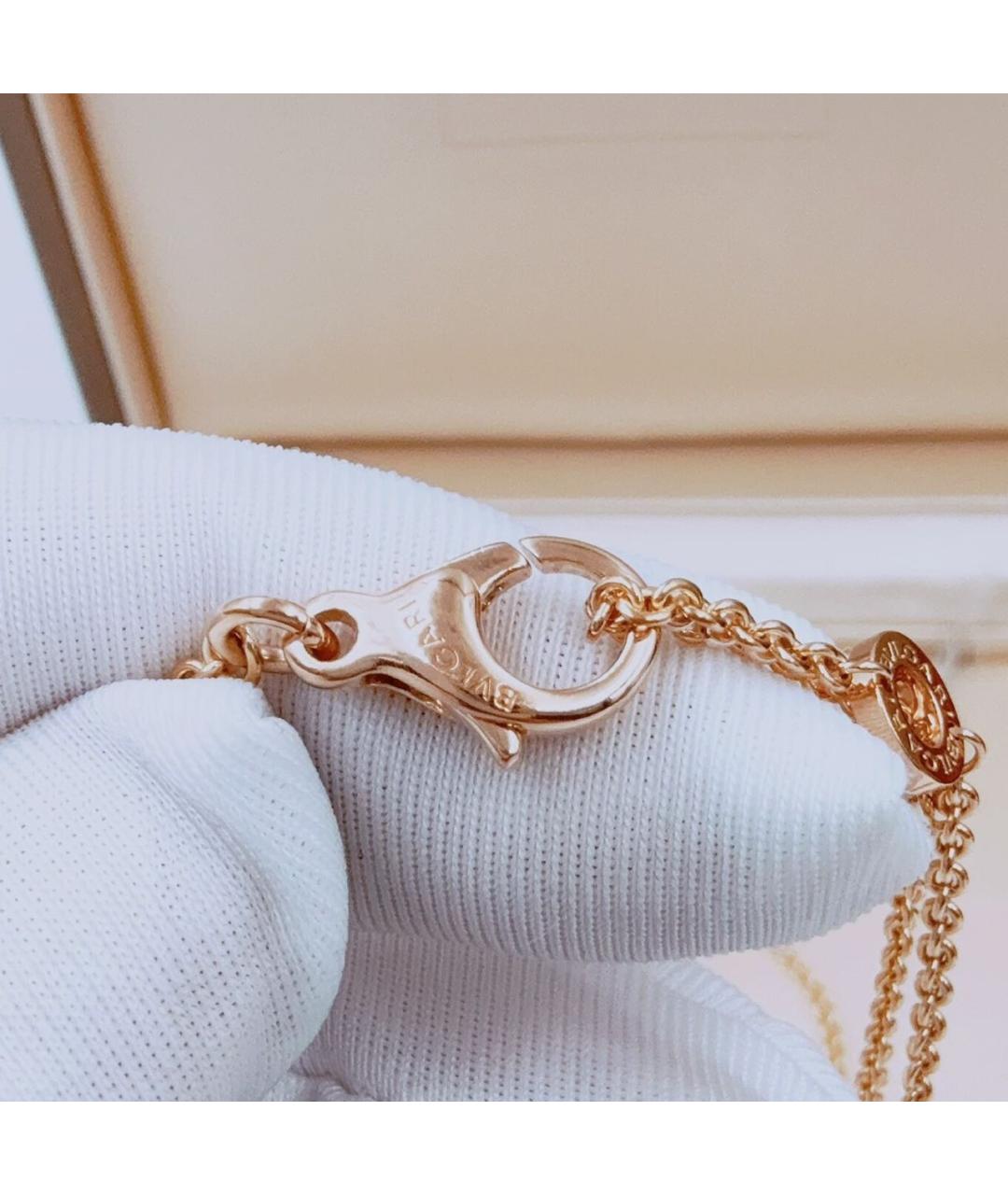 BVLGARI Розовое колье из розового золота, фото 5