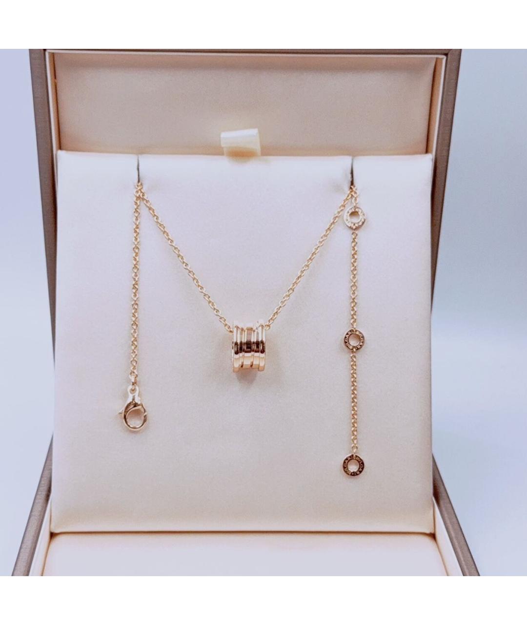 BVLGARI Розовое колье из розового золота, фото 6