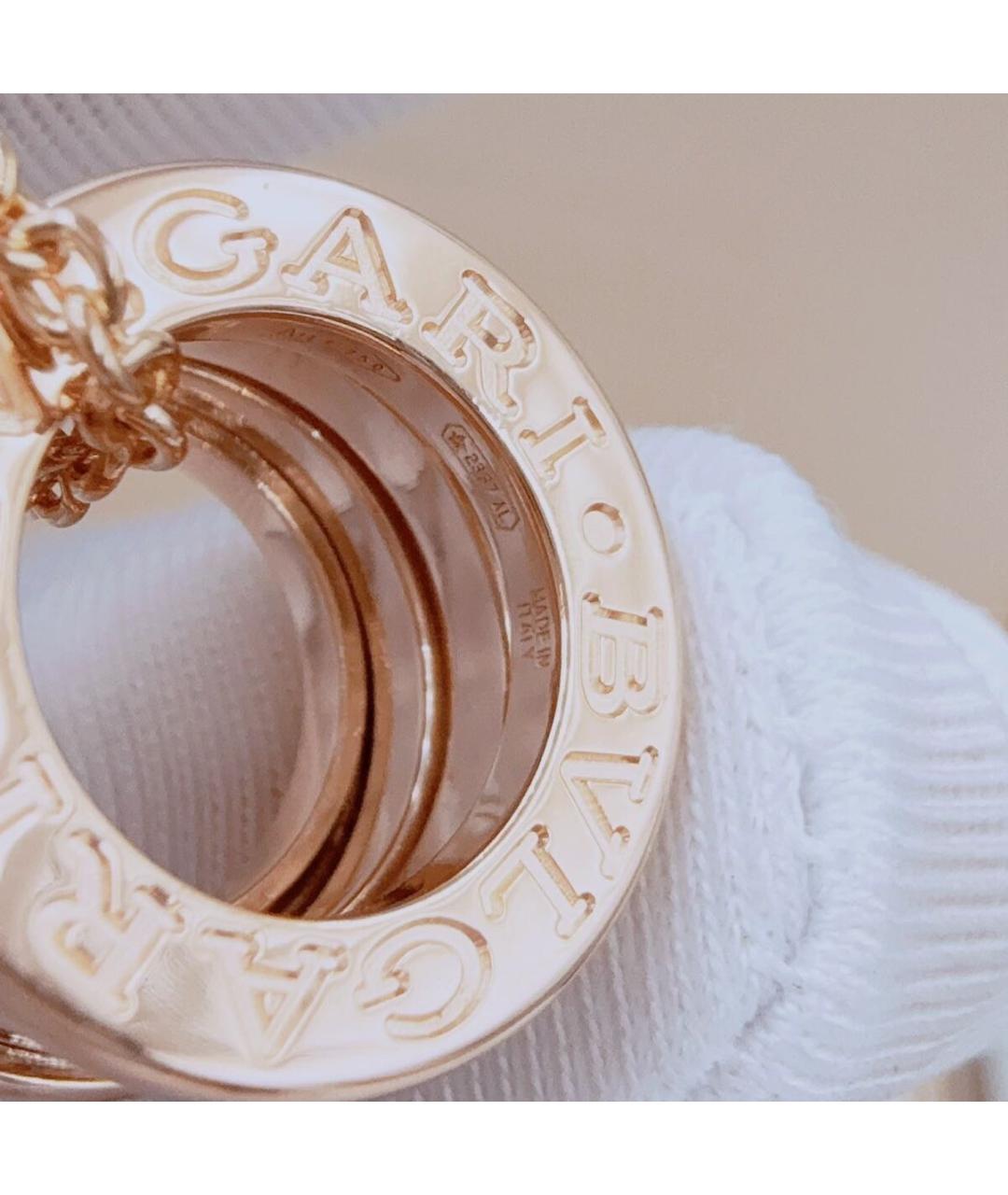 BVLGARI Розовое колье из розового золота, фото 4