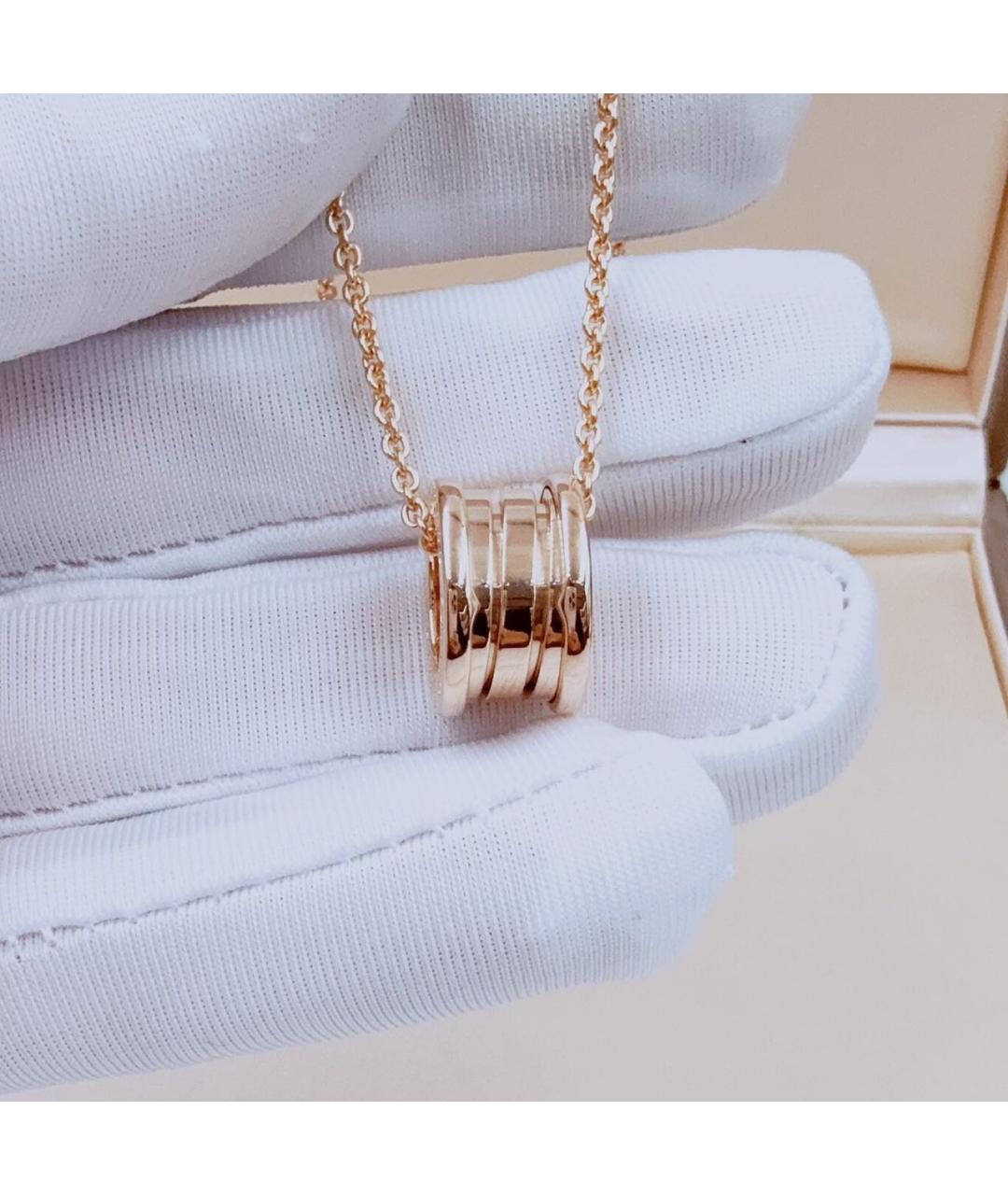 BVLGARI Розовое колье из розового золота, фото 3