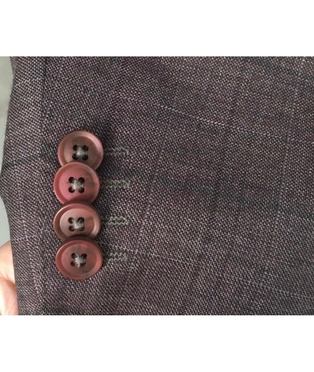 HUGO BOSS Мульти шерстяной пиджак, фото 5