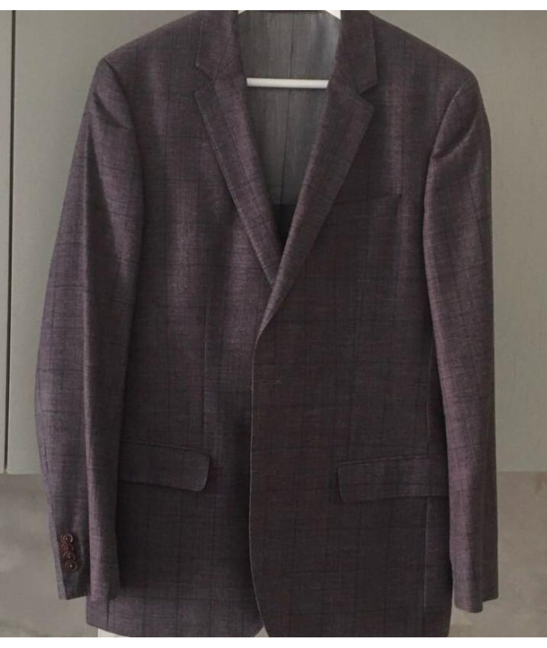 HUGO BOSS Мульти шерстяной пиджак, фото 6