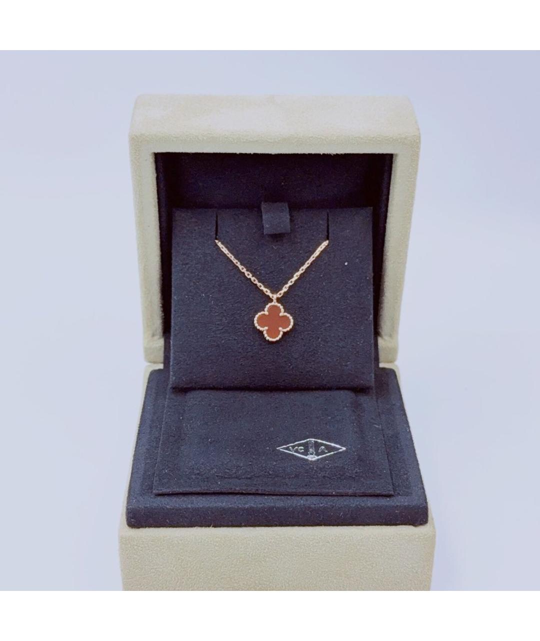 BVLGARI Красное колье из розового золота, фото 3