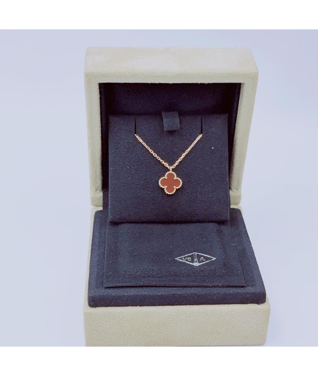 BVLGARI Красное колье из розового золота, фото 2