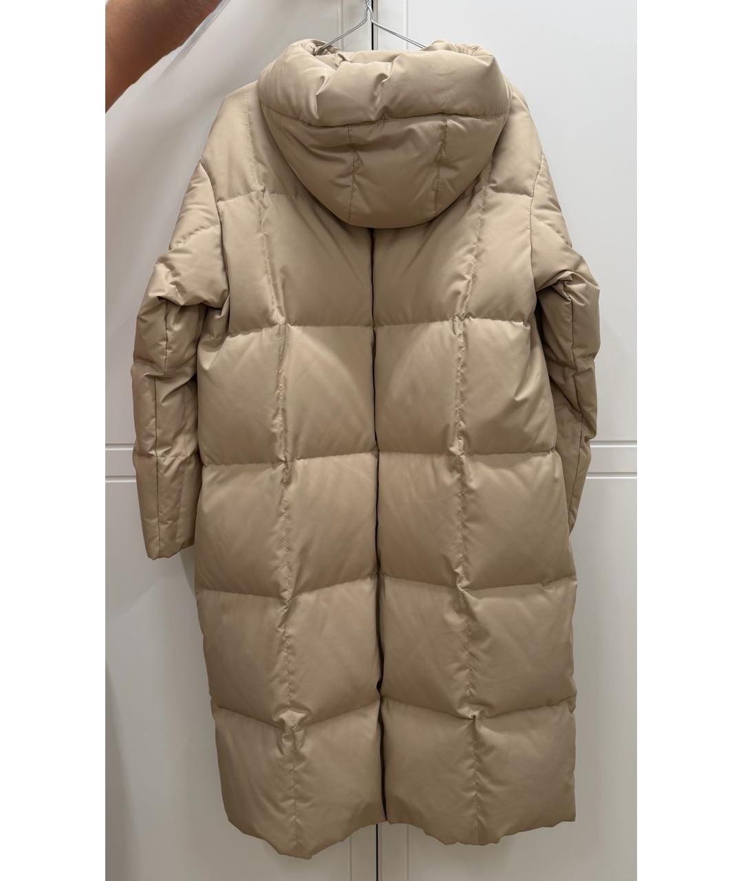 12 STOREEZ Бежевый полиэстеровый пуховик, фото 2