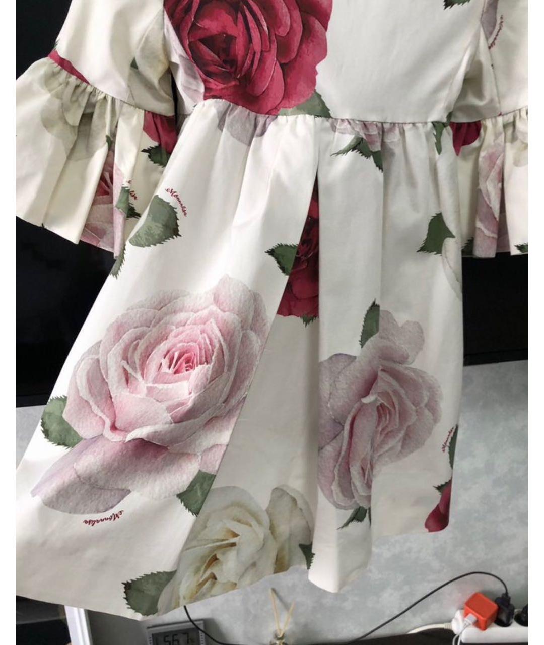 MONNALISA Белый хлопковый жакет / жилет, фото 3