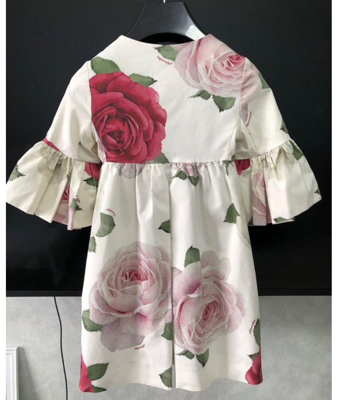 MONNALISA Белый хлопковый жакет / жилет, фото 2