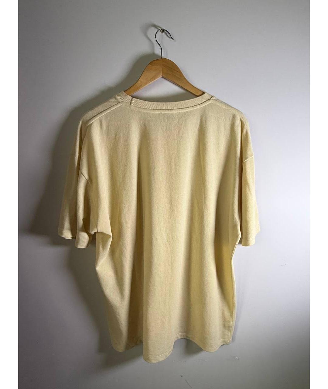 SAINT LAURENT Хлопковая футболка, фото 2