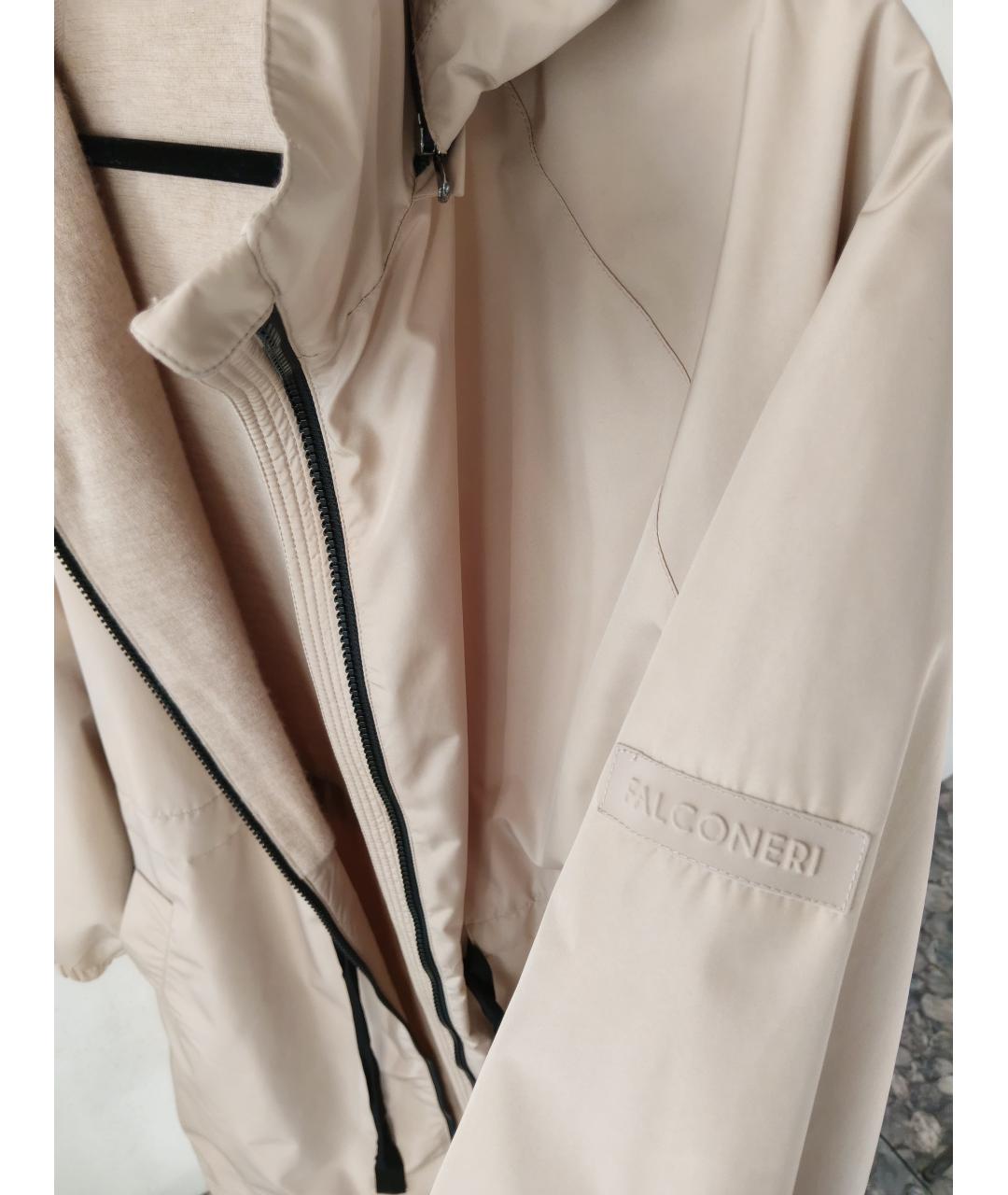 FALCONERI Бежевая кашемировая куртка, фото 4