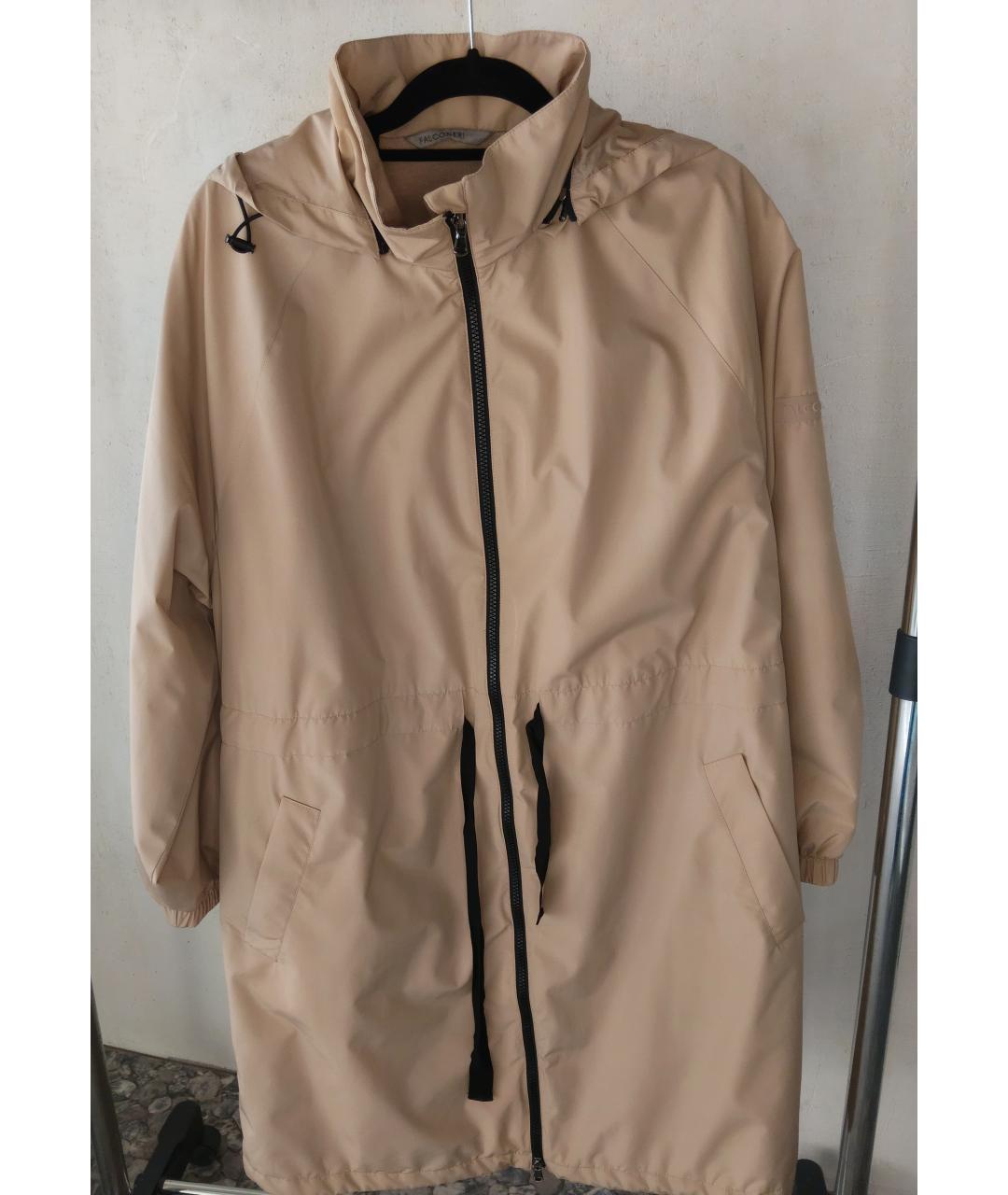 FALCONERI Бежевая кашемировая куртка, фото 8