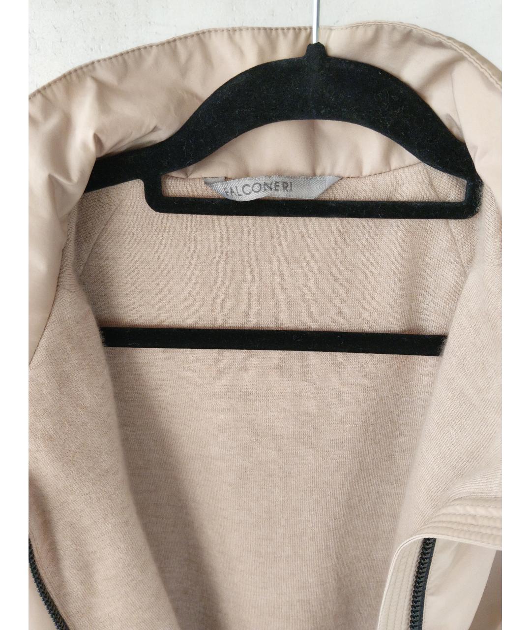 FALCONERI Бежевая кашемировая куртка, фото 6