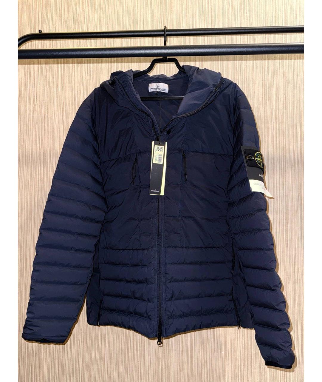 STONE ISLAND Темно-синяя куртка, фото 5